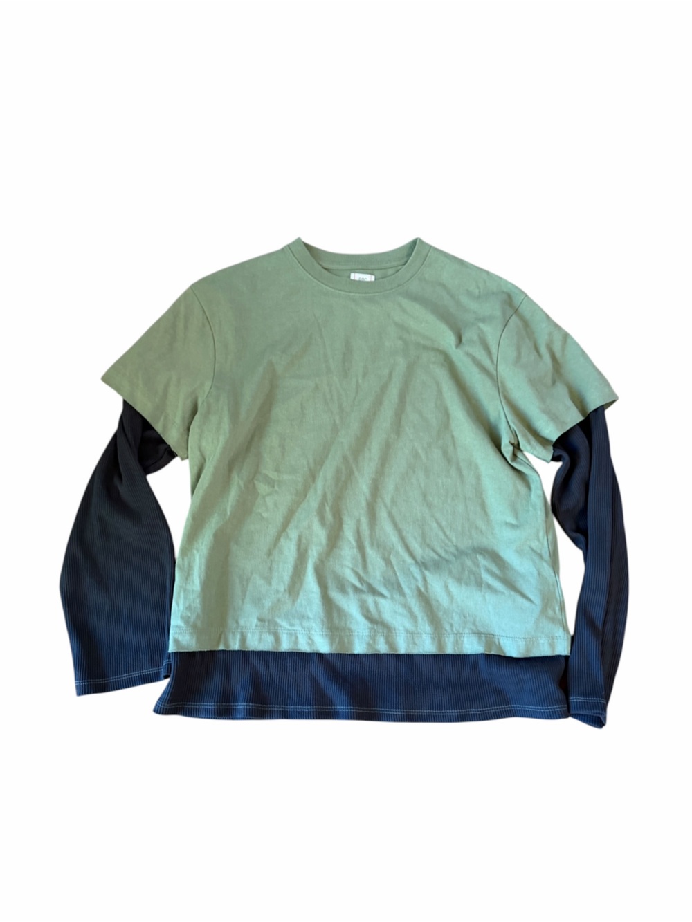 BDG Urban Outfitters Layered Twofer Long Sleeve Tee